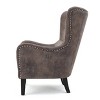 Lorenzo High Back Chair - Christopher Knight Home - 3 of 4