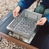 Naturehike Camping Charcoal Grill for IGT Table,Folding Barbecue Grill with Tongs&Carry Bag,Portable BBQ Grill for Outdoor Camping Cooking Tailgating - 4 of 4