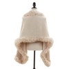 Saro Lifestyle Cozy Elegance Lamb Fur Trim Scarf - 2 of 2