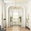 Rennnsan Veloura 40"W 18-Light Unique Statement Sputnik Crystal Mid-Century Modern Dimmable Chandelier in Brass - 4 of 4