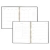 Sugar Paper Essentials 10.25"x8.813" 2026 Large Hardcover Black Badge Planner - 3 of 4