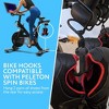 Impresa Bike Shoe Holder Compatible with Peloton Pack of 2 Hooks, Spin Bike Hooks for Shoes, Peloton Accessories - 2 of 4