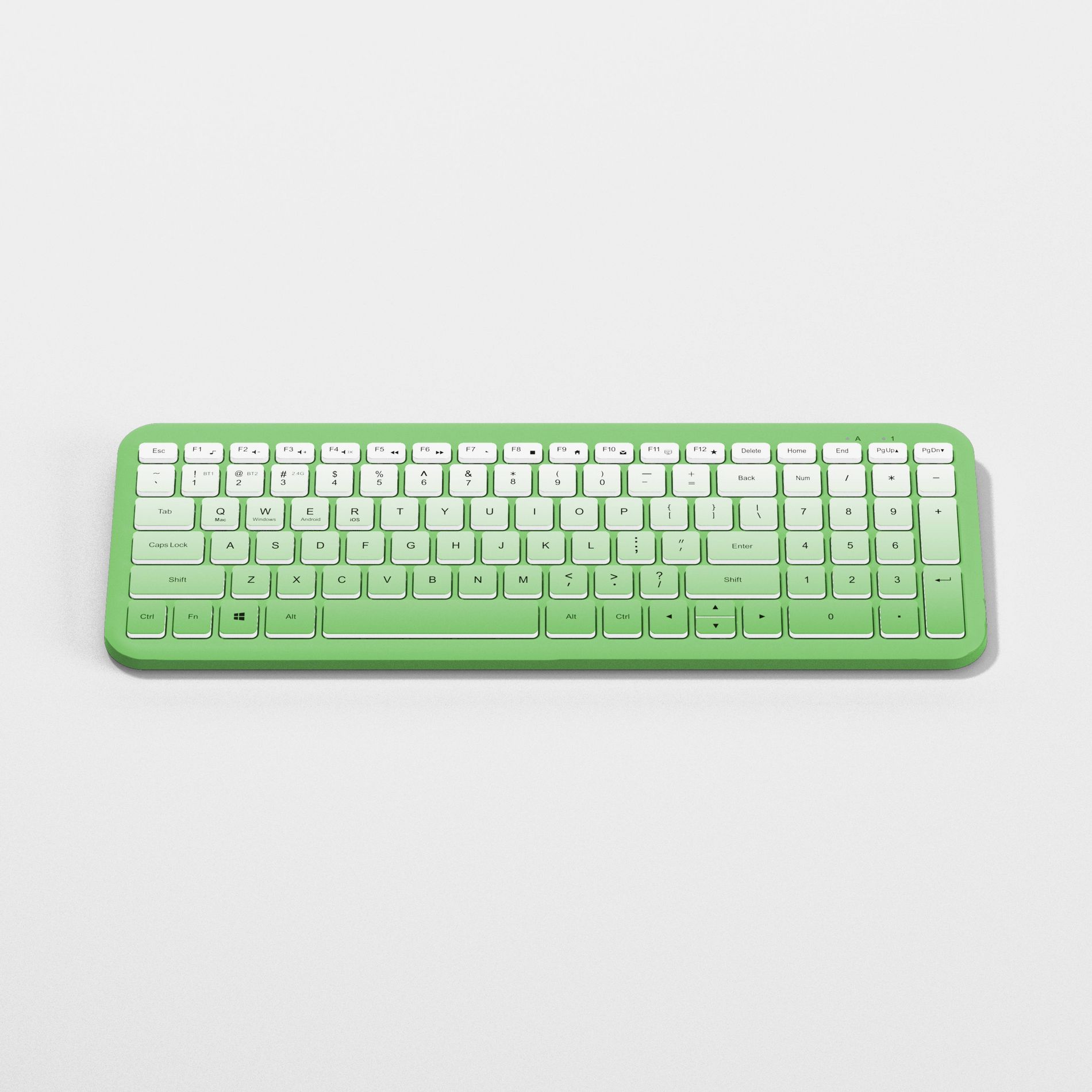 Full Size Bluetooth Gradient Keyboard - heyday™ Apple Green