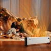 SEVOBAL Indoor Heaters 32" Baseboard Heater with 3 Heat Settings Humidifier Remote Control Timer for Bedroom Office - 4 of 4