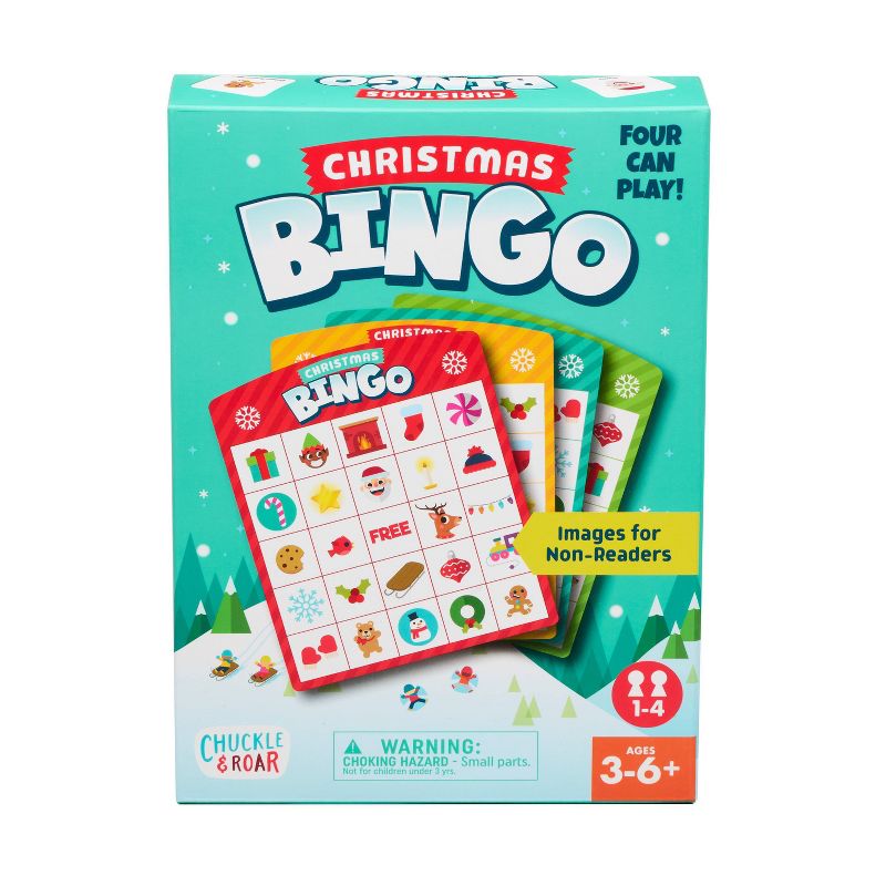 Chuckle &#38; Roar Stocking Stuffer: Christmas Bingo Game, 3 of 7