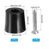 Unique Bargains Rubber Non Slip Shock Absorption Furniture Pads - 2 of 4
