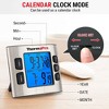ThermoPro TM02W Digital Kitchen Timer with Adjustable Loud Alarm and Backlight LCD Big Digits/ 24 Hour Digital Timer for Kids Teachers with Dual Countdown Stop Watches Timer/Magnetic Timer Clock - image 2 of 4