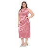 L I V D Women's Topanga Satin Stretch Cowl Dress - 2 of 3
