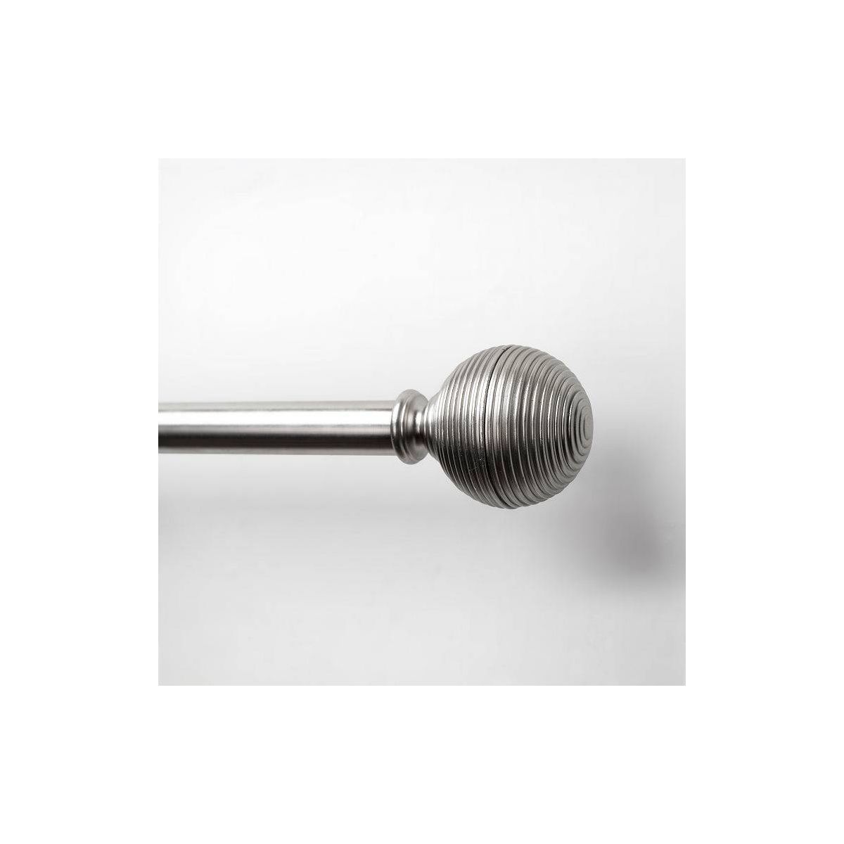 Decorative Drapery Single Rod Set with Lined Ball Finials - Lumi Home Furnishings
