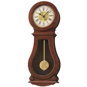 Seiko Circular & Classic Wall Clock with Pendulum and Chime - 1 of 4