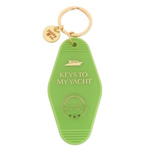Jollity & Co. - Keys to My Yacht Keychain - Pack of 1 Plastic Key Chain - 1 of 2