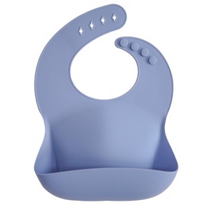 Mushie Silicone Baby Bib - 1 of 4