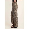 Women's Leopard Print Flare Jeans - GiGiO - 4 of 4
