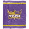 Tennessee Technological University Primary Logo Silky Touch Blanket White 50x60 - 2 of 4