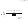 Possini Euro Design Possini Euro Henry 24" Wide Black LED Picture Light - 4 of 4