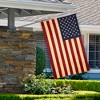 Northlight Patriotic Tea-Stained Embroidered Outdoor House Flag 60" x 36" - 2 of 4