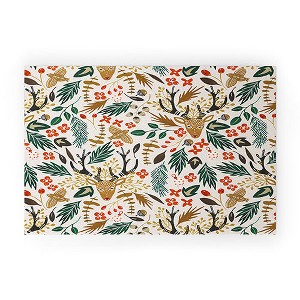 Marta Barragan Camarasa Christmas in the wild nature Welcome Mat - Society6 - 1 of 3
