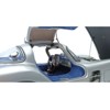 1955 Mercedes-Benz 300 SLR "Uhlenhaut Coupe" Silver with Blue Interior 1/18 Diecast Model Car by CMC - 4 of 4