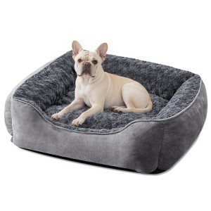 JOEJOY Rectangle Dog Bed,Sleeping Sofa Non-Slip Bottom Breathable Soft Puppy Bed Durable Orthopedic Calming Pet Cuddler - 1 of 4