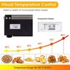 Winado 26 in. 1200-Watt 3-Tiers Commercial Food Warmer Display Buffet Server in Black - 4 of 4