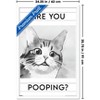 Trends International Reinders: Animals - Are You Pooping? Framed Wall Poster Prints - 3 of 4