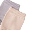 Anna-Kaci 3-Pack Women's Pure Cotton Five-Toe Socks with Antibacterial Breathable Design - 4 of 4
