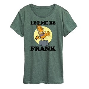 Women's - Garfield - Let Me Be Frank Short Sleeve Graphic T-Shirt - 1 of 4