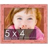 PosterPalooza | Photo Size Shabby Chic Pink Picture Frame - UV Acrylic, Foam Board Backing, Hanging Hardware - 2 of 4