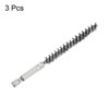 Unique Bargains Stainless Steel Cleaning Tools and Accessories Durable 1/4 Inch Hex Bore Brushes - 3 of 4