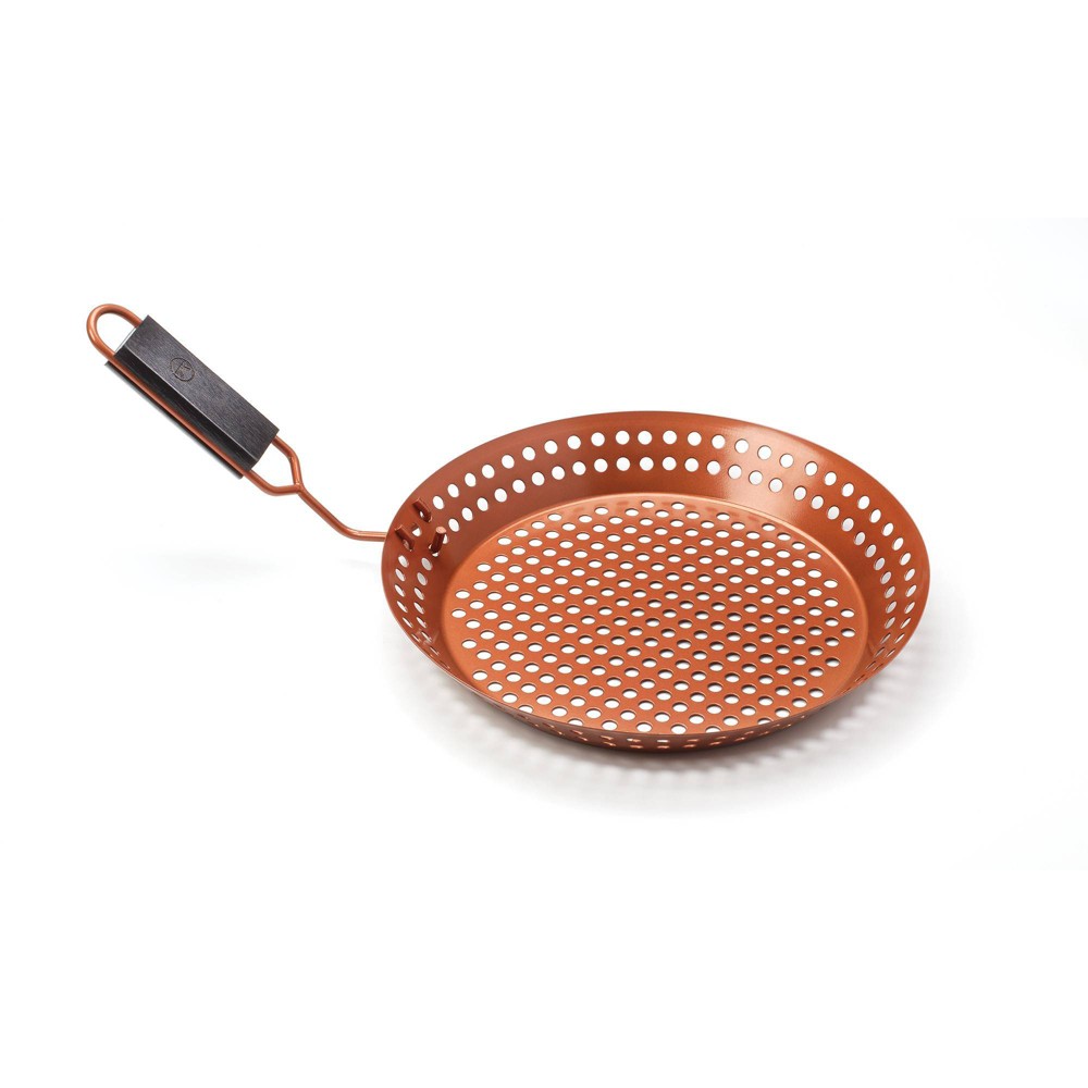 Photos - BBQ Accessory Outset 12" Non-Stick Grill Skill Copper