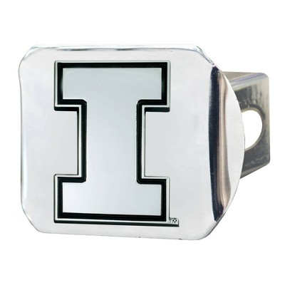 NCAA Illinois Fighting Illini Metal Hitch Cover