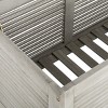 Elina 47.2 Inch L Outdoor Cushion Deck Box  - Safavieh - 3 of 4