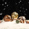 Aoibox 70 Pack Shatterproof Christmas Ornaments Set Assorted Plastic Hanging Bulbs Holiday Tree Decorations Earth Tone Pre Strung - 2 of 4