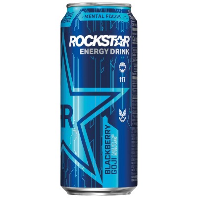 Rockstar Blackberry Goji Energy Drink - 16 fl oz Can