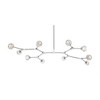 Elegant Lighting Zayne 10 - Light Pendant in  Chrome - 4 of 4