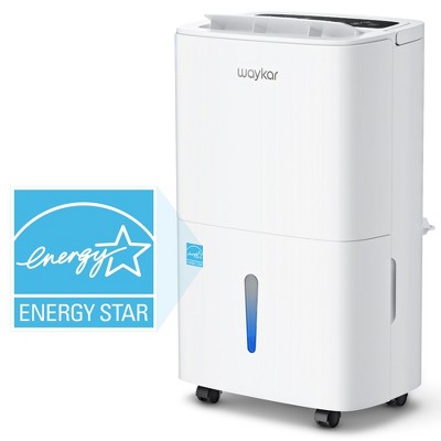 Waykar Energy Star 150 Pint Dehumidifier with Pump for Basements or Wet Spaces up to 7000 sq ft