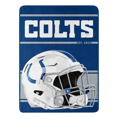 NFL Indianapolis Colts Micro Fleece Throw Blanket