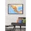 Trends International Map - Mexico Framed Wall Poster Prints - 2 of 4