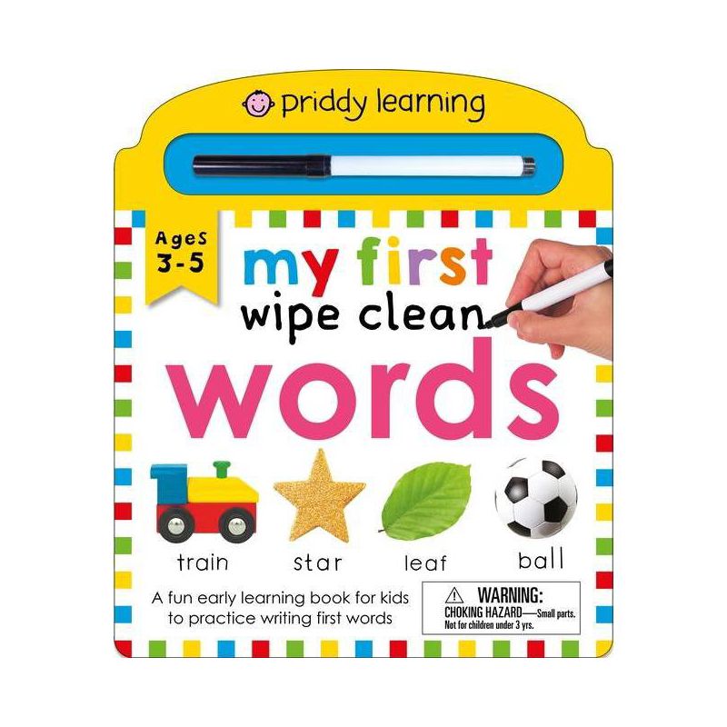 My First Wipe Clean: Words - by Roger Priddy (Board Book), 1 of 2
