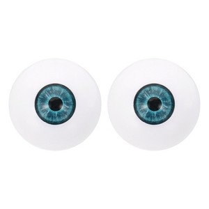 Unique Bargains Realistic DIY Craft Three-Dimensional Acrylic Doll Eyes 1 Pair - 1 of 4