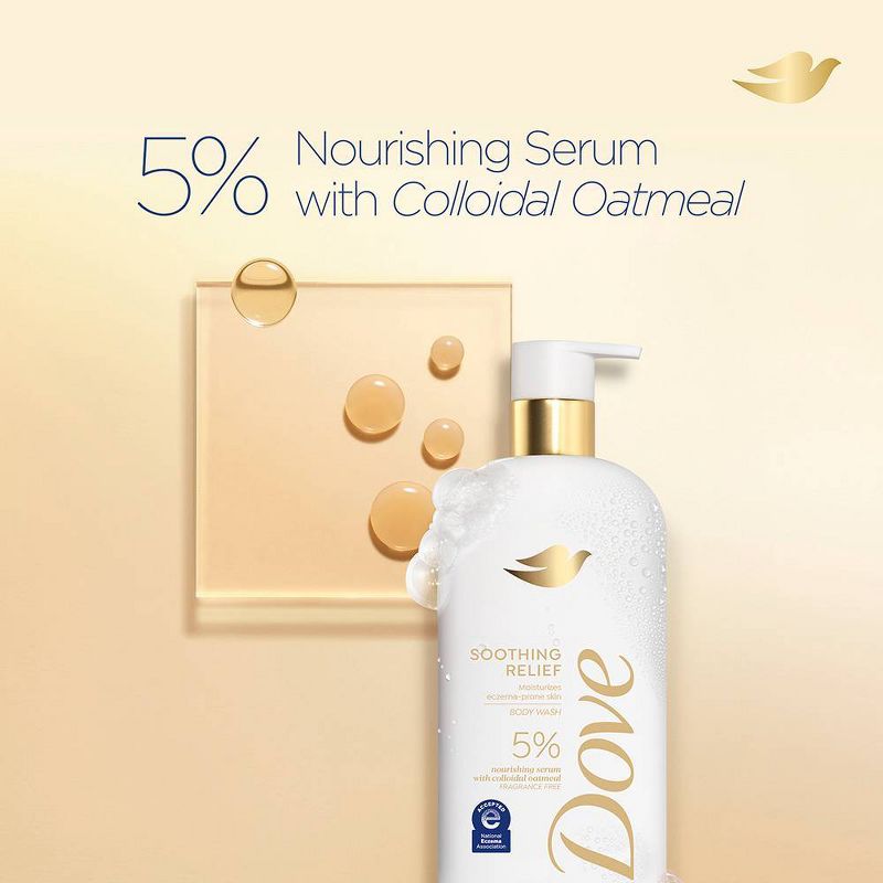 Dove Serum Body Wash - Soothing Relief - 18.5 fl oz, 6 of 14