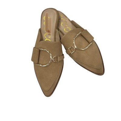 Women's Wo's Backless Flat Mules - CCOCCI