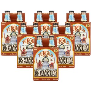 Virgil's Cream Soda  - Case of 6/4 packs, 12 oz - 1 of 4