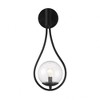 Savoy House Encino 1 - Light Wall Light in  Matte Black - 2 of 4