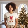 Simply Sage Market Women's Coquette Cowgirl Christmas Boots Short Sleeve Graphic Tee - 2 of 4