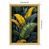 Amanti Art Palms Leaves 40 by Justyna Jaszke Wood Framed Wall Art Print - 3 of 4