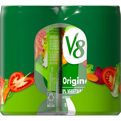 V8 Original 100% Vegetable Juice - 8pk/5.5 fl oz Cans