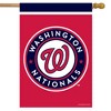 Briarwood Lane Washington Nationals House Flag MLB Licensed 28" x 40" - 2 of 4