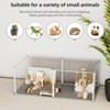 Artloge 6-10 Panels Large Heavy Duty Acrylic Dog Playpen Puppy Fence Safest Pet Enclosure Fertility Cage with Aviation Aluminum Frame & Waterproof Pad - 4 of 4