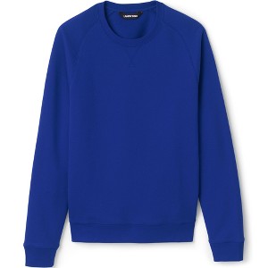 Lands' End Lands' End School Uniform Adult Long Sleeve Crewneck Sweatshirt - 1 of 2